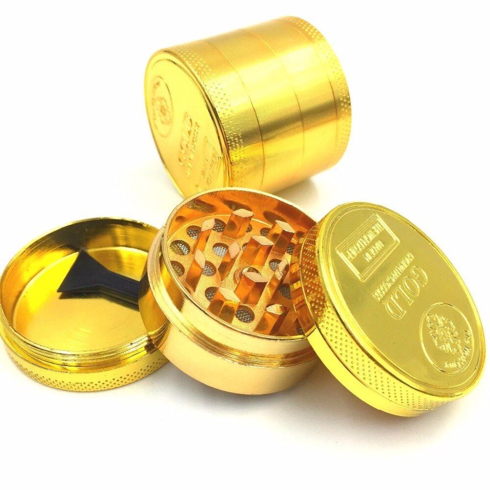 "Gold Coin" Herb Grinder